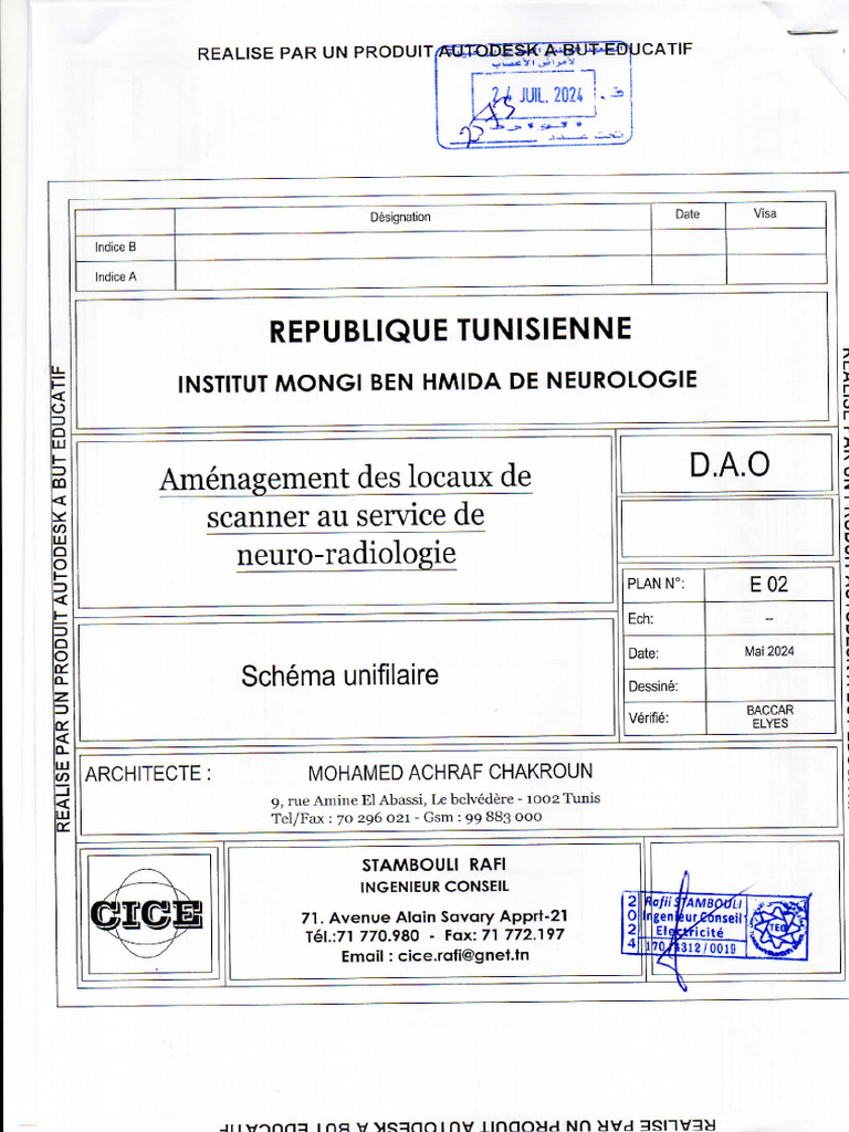 Schémas Unifilaire Scanner | PDF