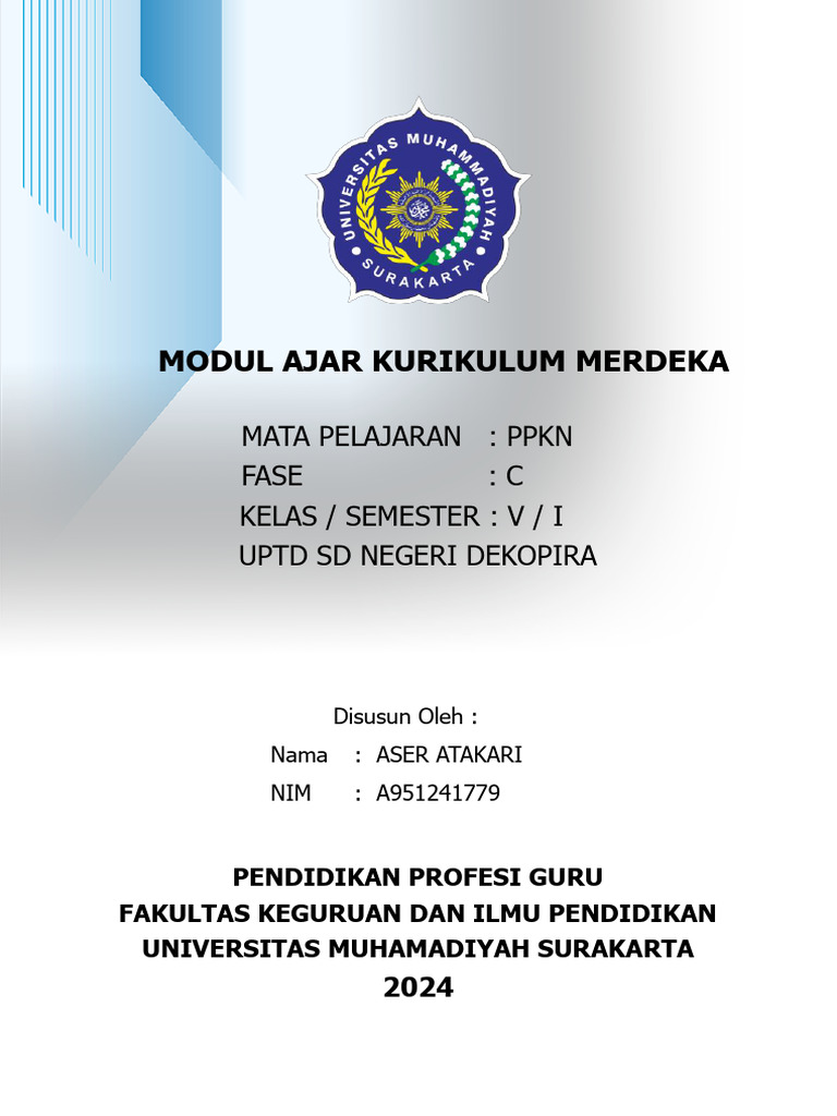 Modul Ajar Kurikulum Merdeka | PDF | Karier & Perkembangan