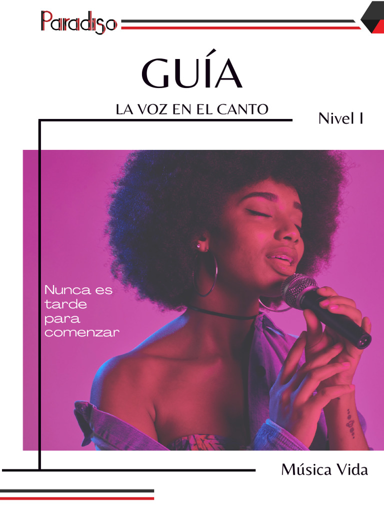 Guía de la Voz en el Canto | PDF | Sistema respiratorio | Pitch (Música)