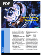 Subaru Wheel Bearing Installation Guide | PDF | Screw | Nut (Hardware)