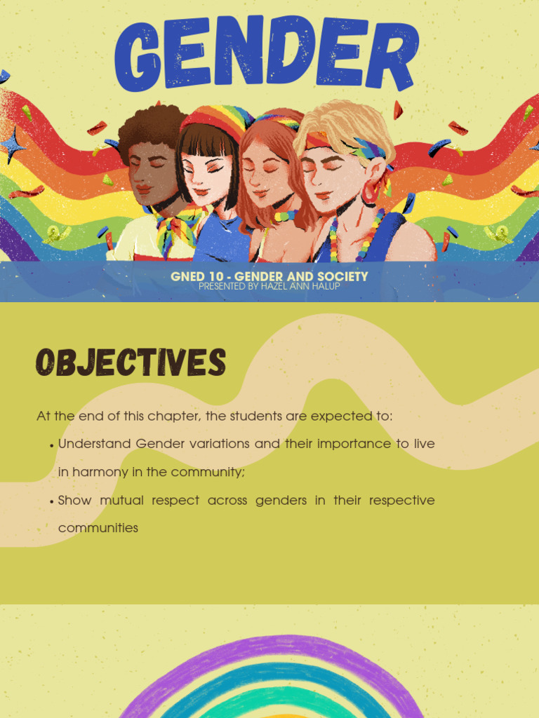 GNED 10 Lesson 2 Gender | PDF | Gender | Gender Studies