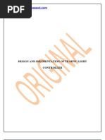 Download thesis for Design and Implimentation of Traffic Light Controller  by sujan SN78337165 doc pdf