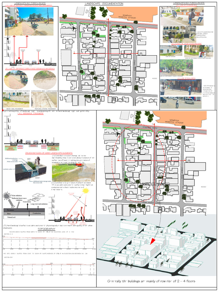 Affordable Housing Site Analysis On Vegetation Pdf Road Surface