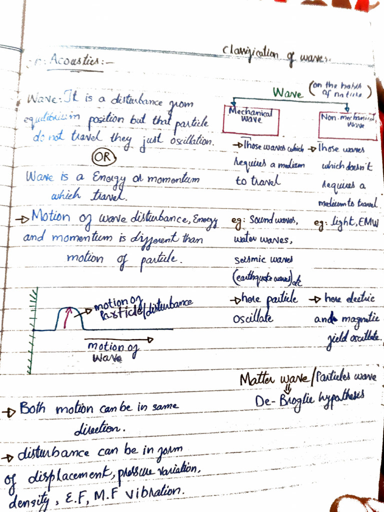 Understanding Wave Mechanics and Motion | PDF