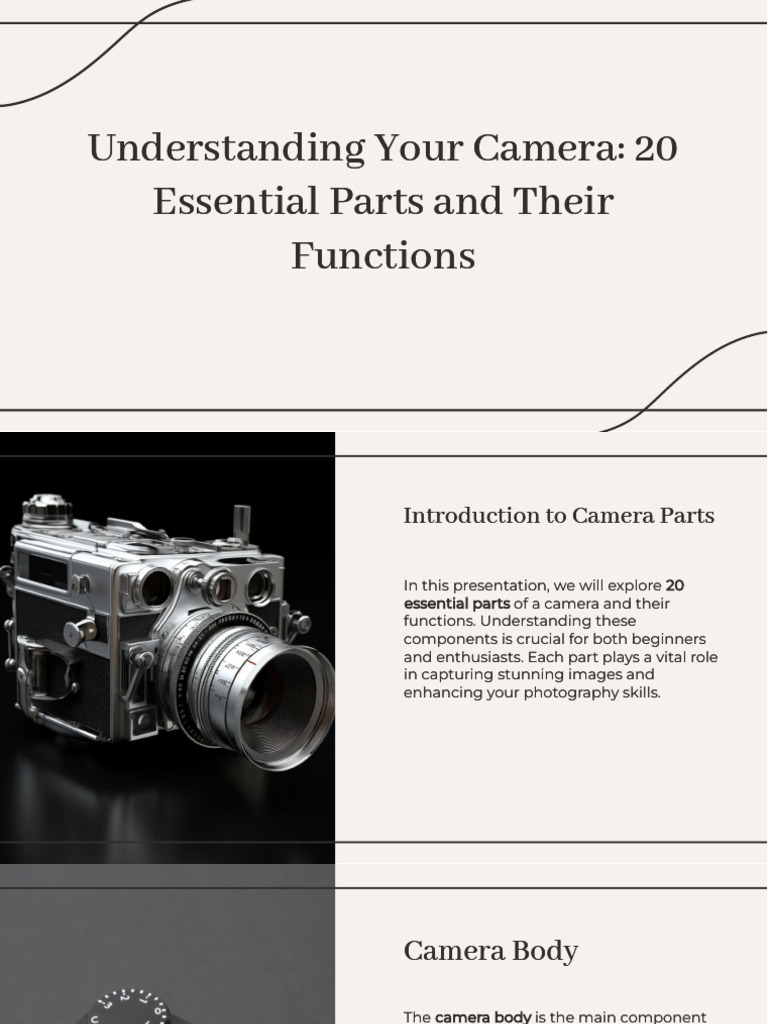 Slidesgo Understanding Your Camera 20 Essential Parts and Their ...
