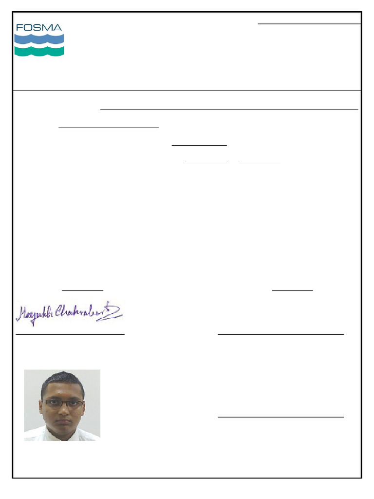 Ship security officer certificate sso moyukh chakrabarti 19nm0367 pdf