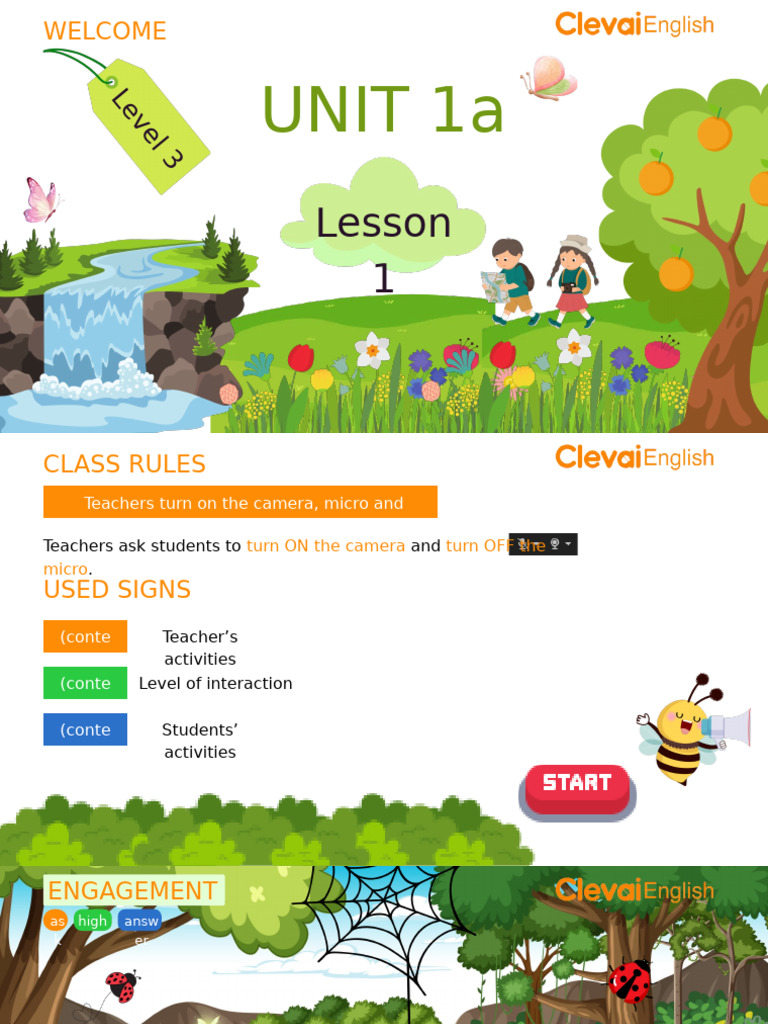 Level 3 Lesson: Nature Engagement Activities | PDF | Grammatical Number ...