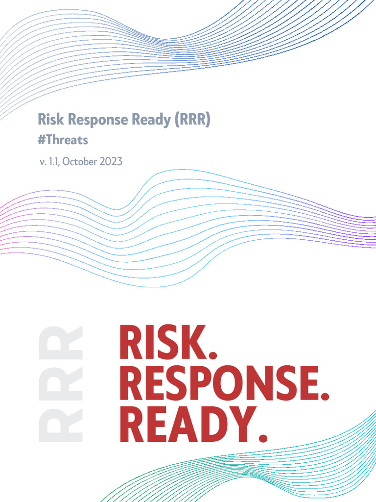 Risk Response Ready (RRR) Tool v.1.1 Oct. 2023-Corrected - Shared | PDF ...