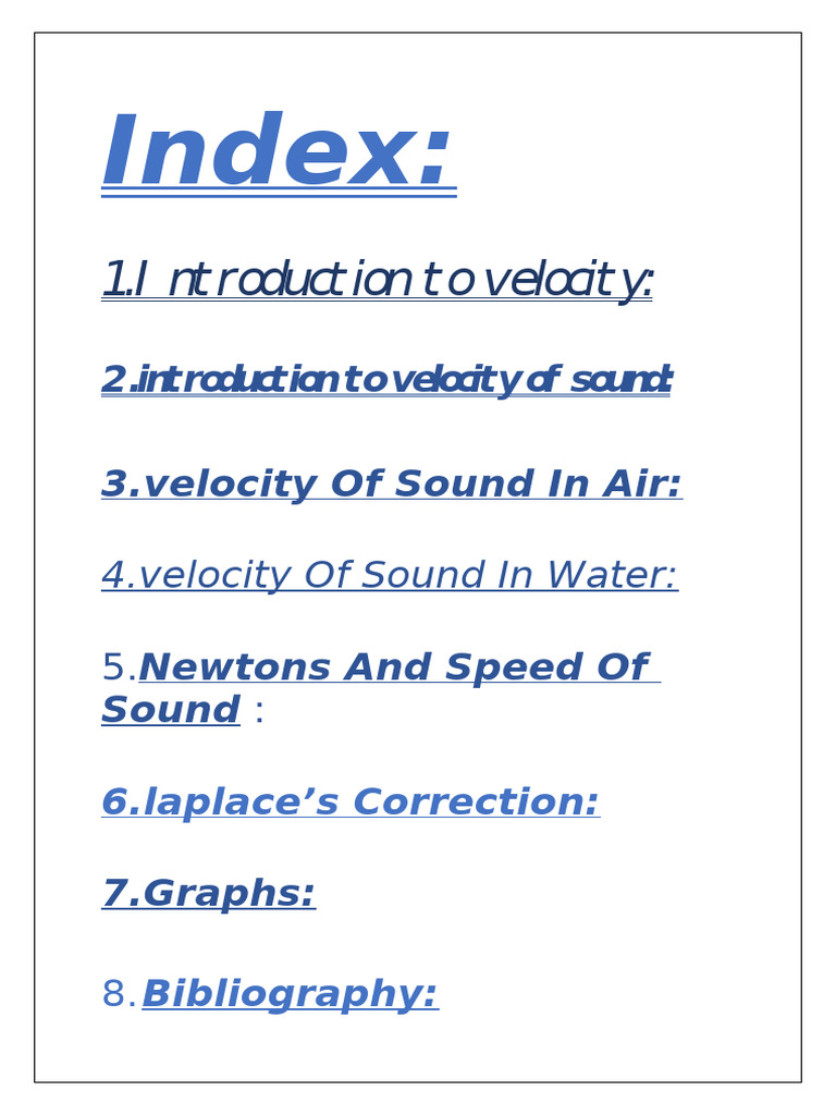 Understanding Sound Velocity Basics | PDF