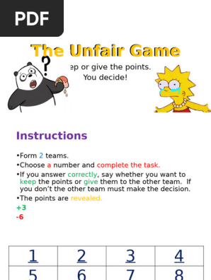 UNFAIR GAME_A Christmas Carol