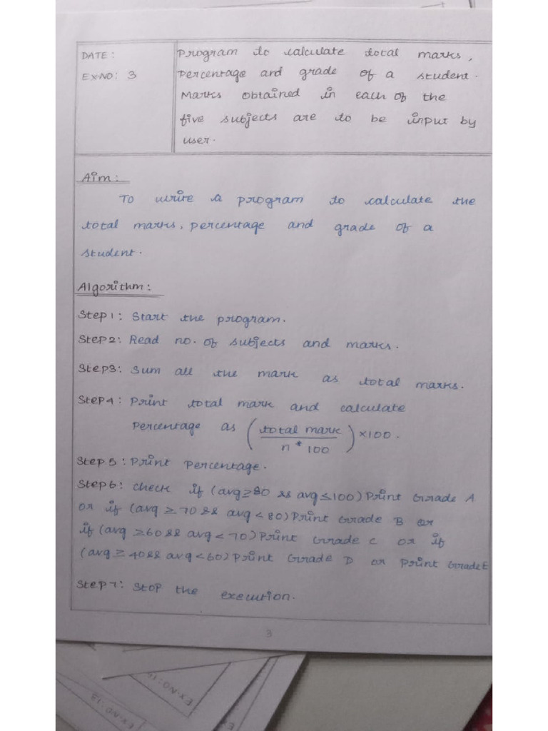 Python practical format | PDF