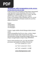 Download Menghitung Sudut Menggunakan Arcsin by yharryd SN78342060 doc pdf