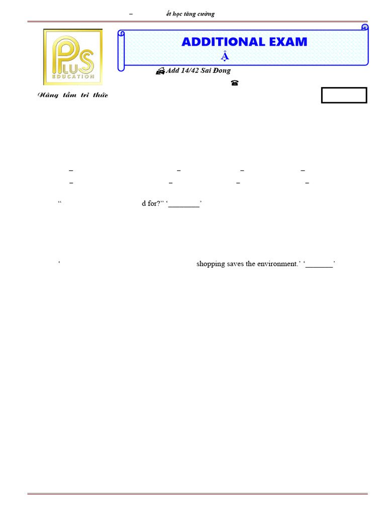 Grade 11 English Exam Practice Questions | PDF