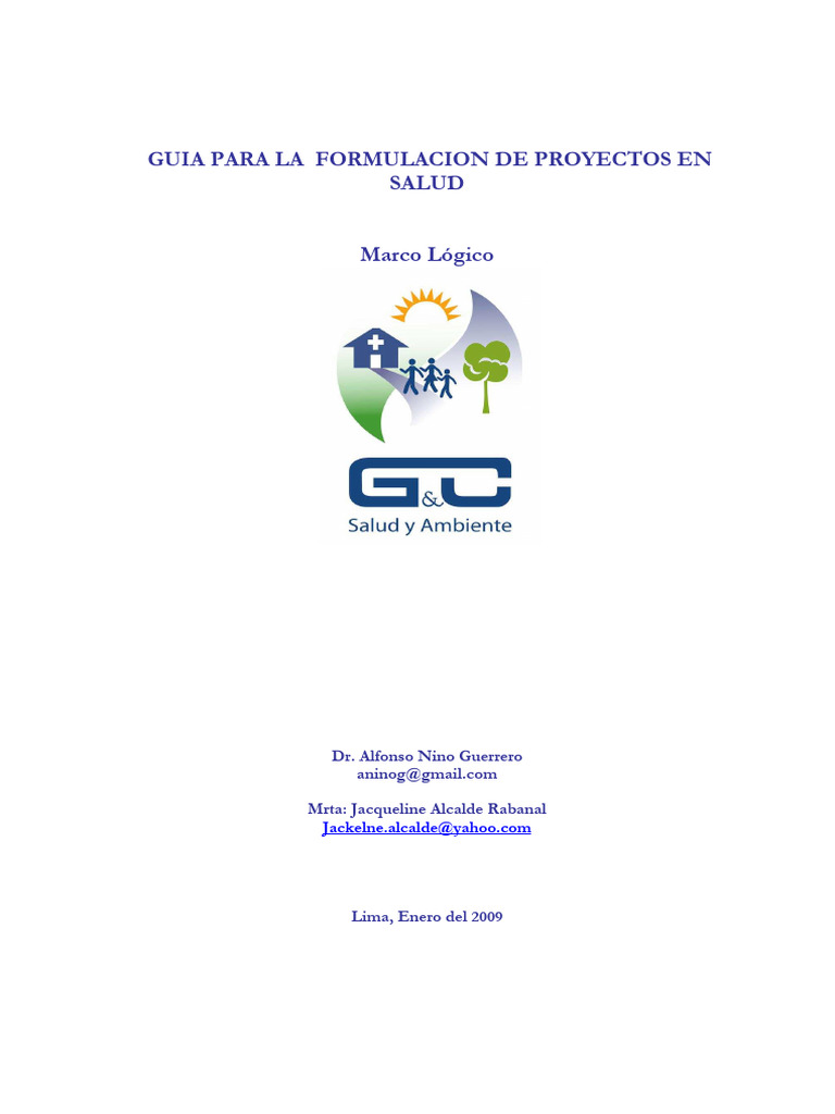 Guia para La Formulacion de Proyectos en | PDF | Diseño | Banco ...