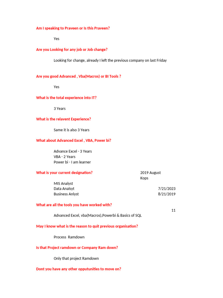 Roles and Responsibilities | PDF | Microsoft Excel | Computing