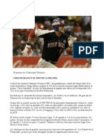 Jugador Mas Valioso (Gregor Blanco)