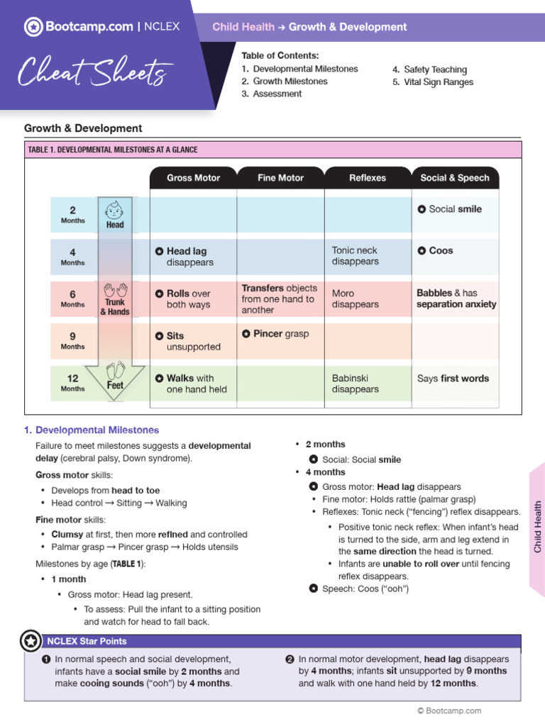 Infant Growth and Development Guide | PDF | Infants | Human Life Stages