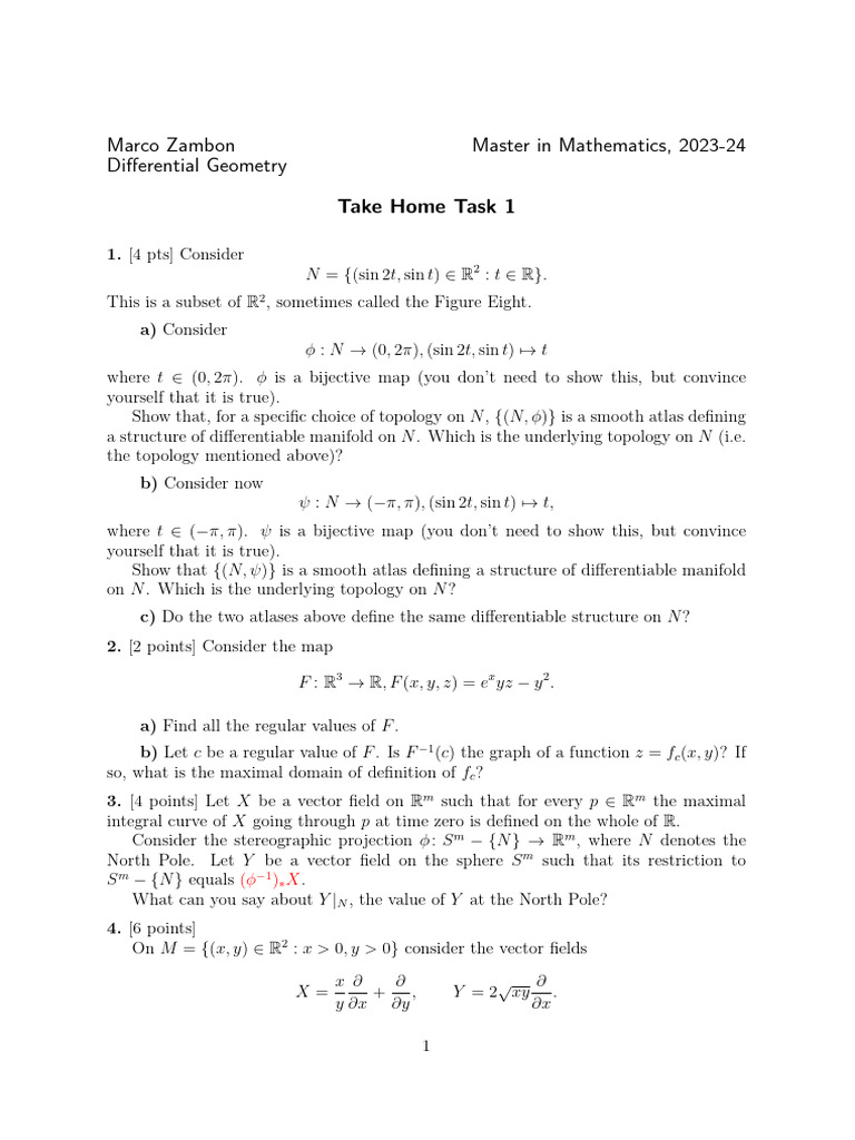 Th1 2023 24 pdf differentiable manifold mathematical objects