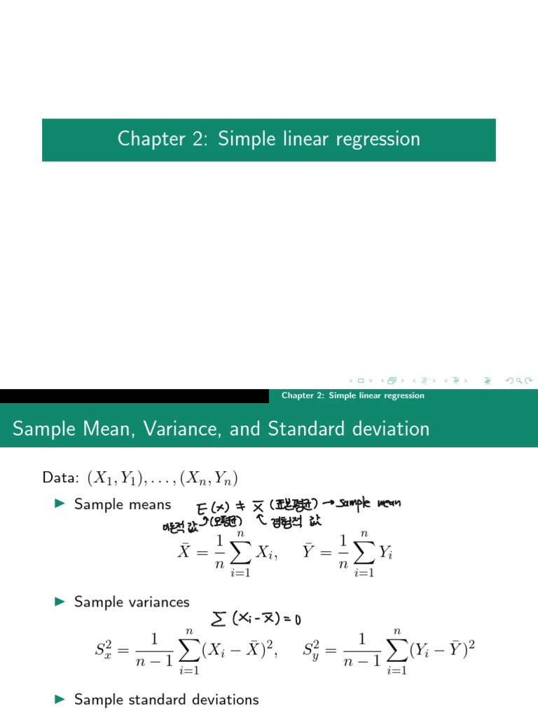 Chapter 2_1907876925 | PDF | Linear Regression | Dependent And ...