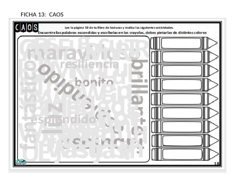 Ficha 13 Caos | PDF