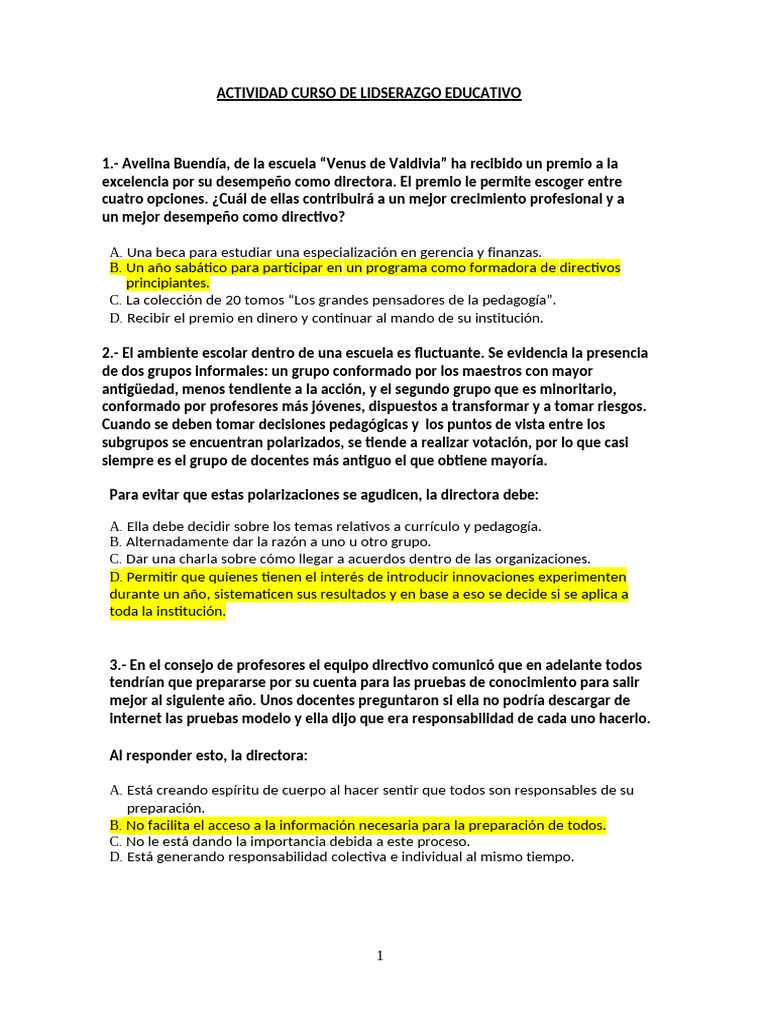 Estrategias de Liderazgo Educativo | PDF | Enseñando | Plan de estudios