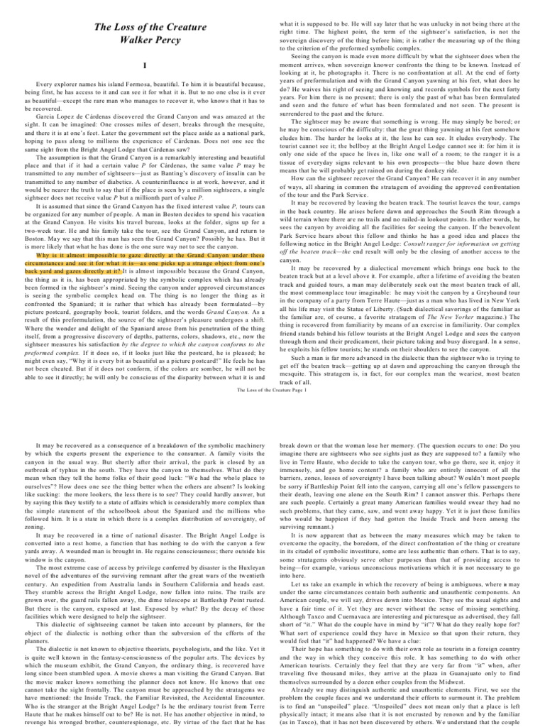 Percy loss of the creature pdf