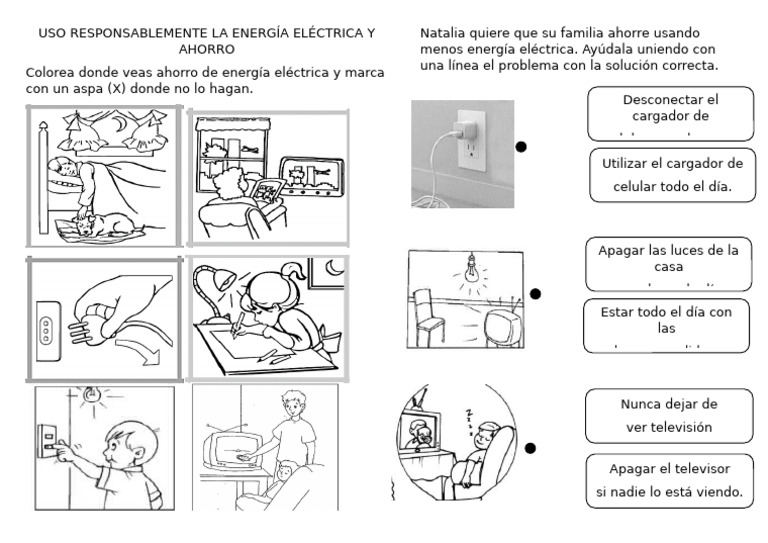 Ahorro de Energía para Niños | PDF