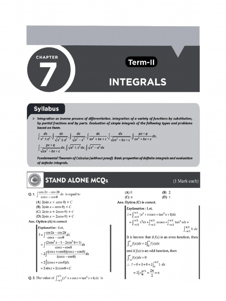 Integration | PDF