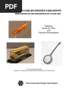 Download TODAYS EINSTEINS RELATIVITY PROCEEDINGS OF CONFERENCE 18 FEB 2005 by HTilton FSmarandache by marinescu SN7834818 doc pdf