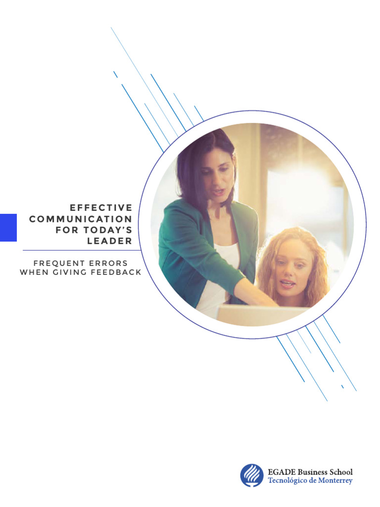 Common Feedback Errors for Leaders | PDF | Human Communication ...