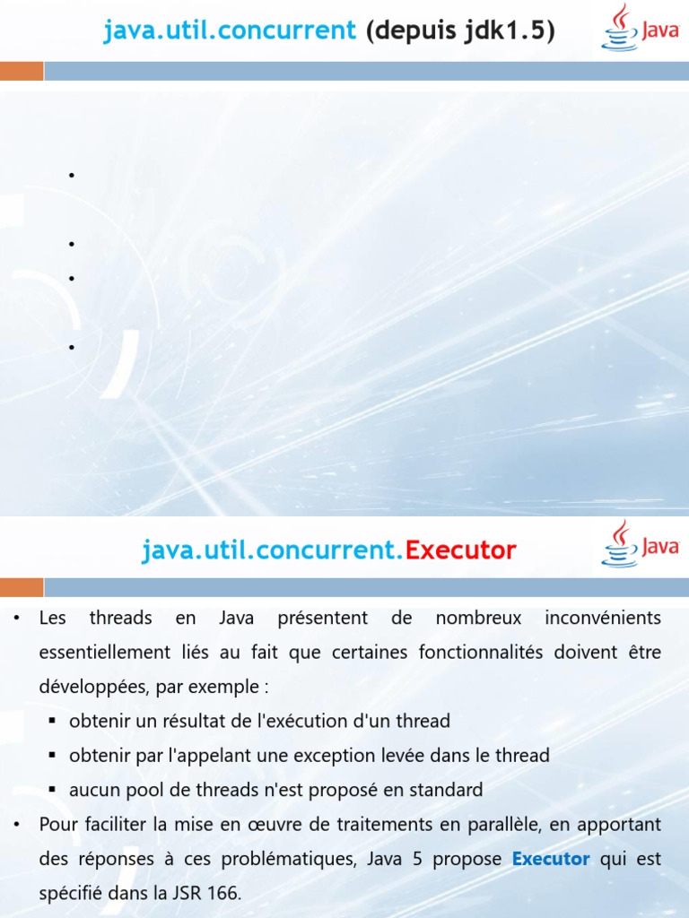 Gestion des Threads avec ExecutorService | PDF | Thread (informatique ...