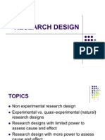 Research Design Types