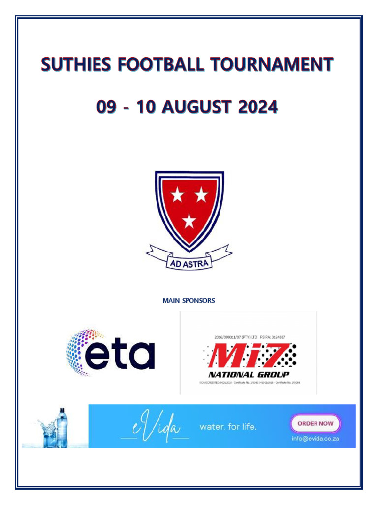Main Sponsors | PDF | Referee | Sports