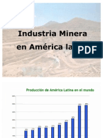 Industria Minera en America Latina y El Mundo