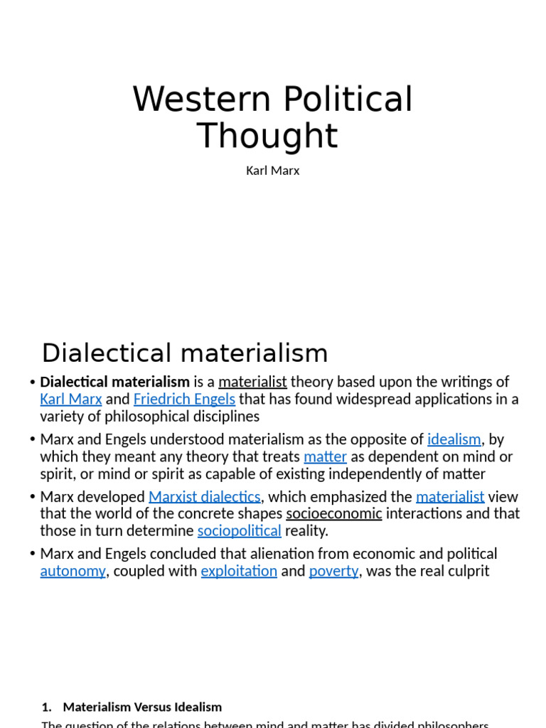 Karl marx pdf marx s theory of alienation karl marx
