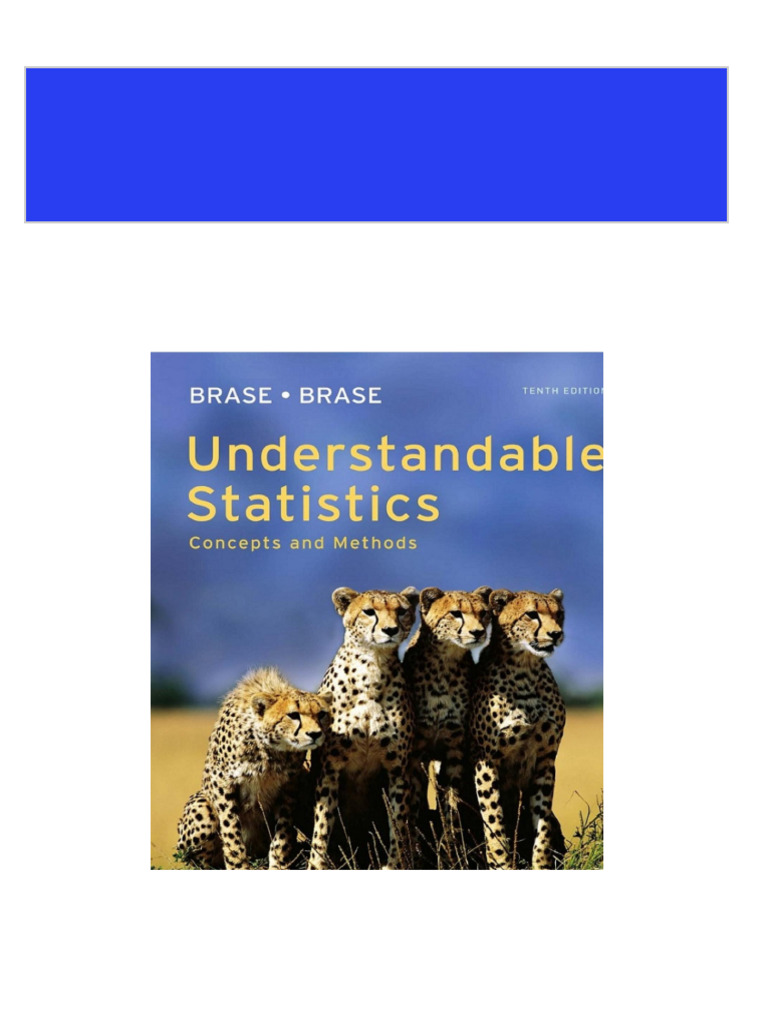 Understandable Statistics Concepts and Methods 10th Download PDF | PDF