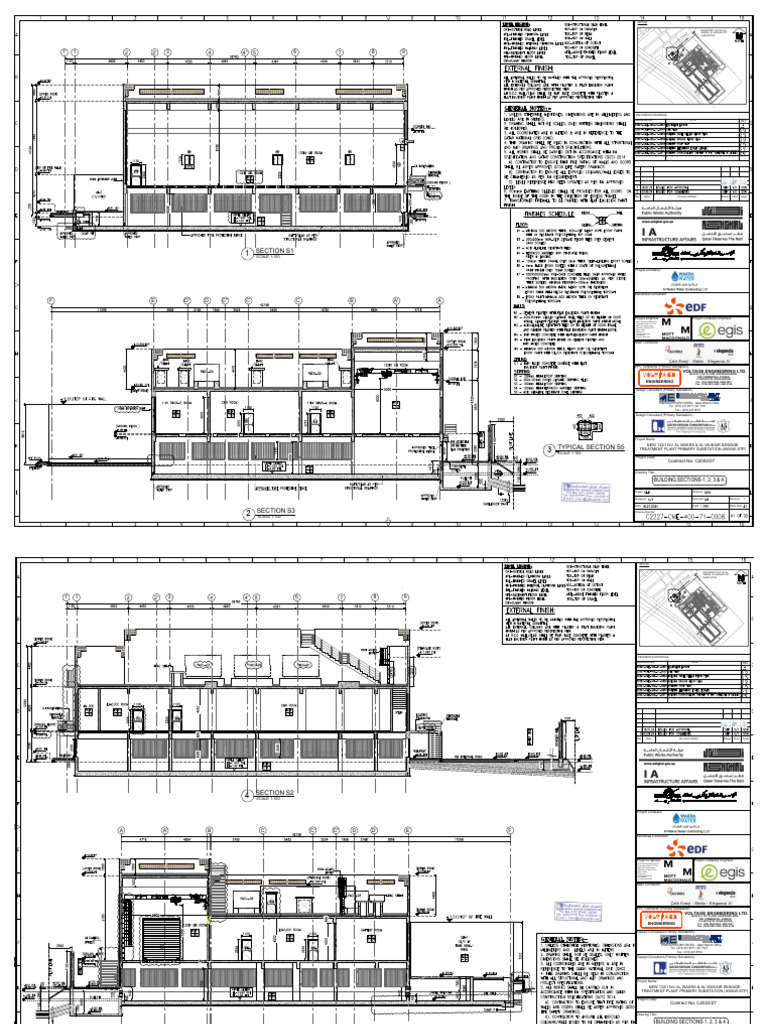 C2227-CME-400!71!0008 R1 Building Sections | PDF | Power Engineering ...