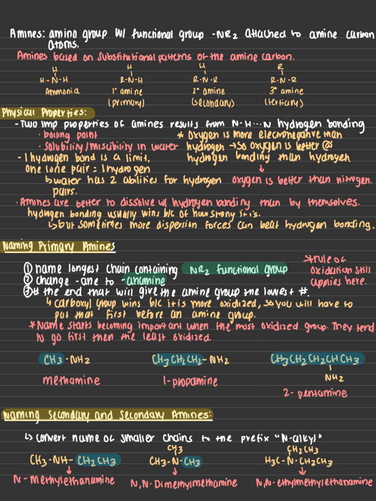 Understanding NR2 Functional Groups | PDF | Amine | Amide
