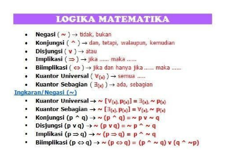 Logika Math | PDF