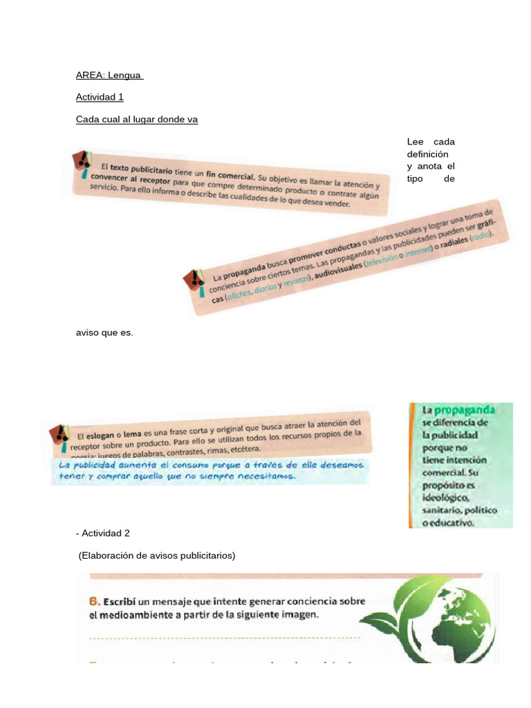 15-10 Lengua | PDF | Artes del Lenguaje y Comunicación | Arte