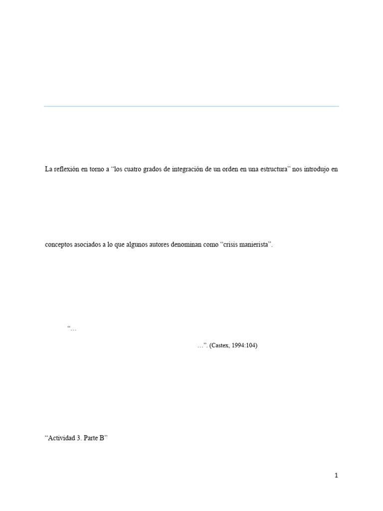 H1 - 2024 - 2C.Actividad 3.manierismo | PDF | Renacimiento