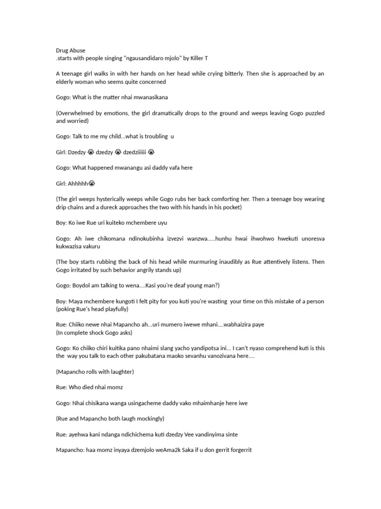 Drug Abuse-WPS Office | PDF | Psychological Concepts