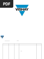 Vishay Packaging Code Overview | PDF | Electricity