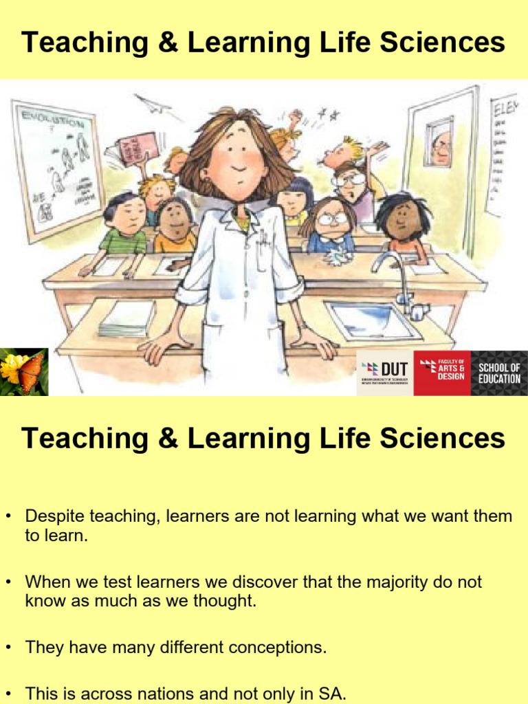 Life Sciences Teaching Challenges | PDF | Learning | Knowledge