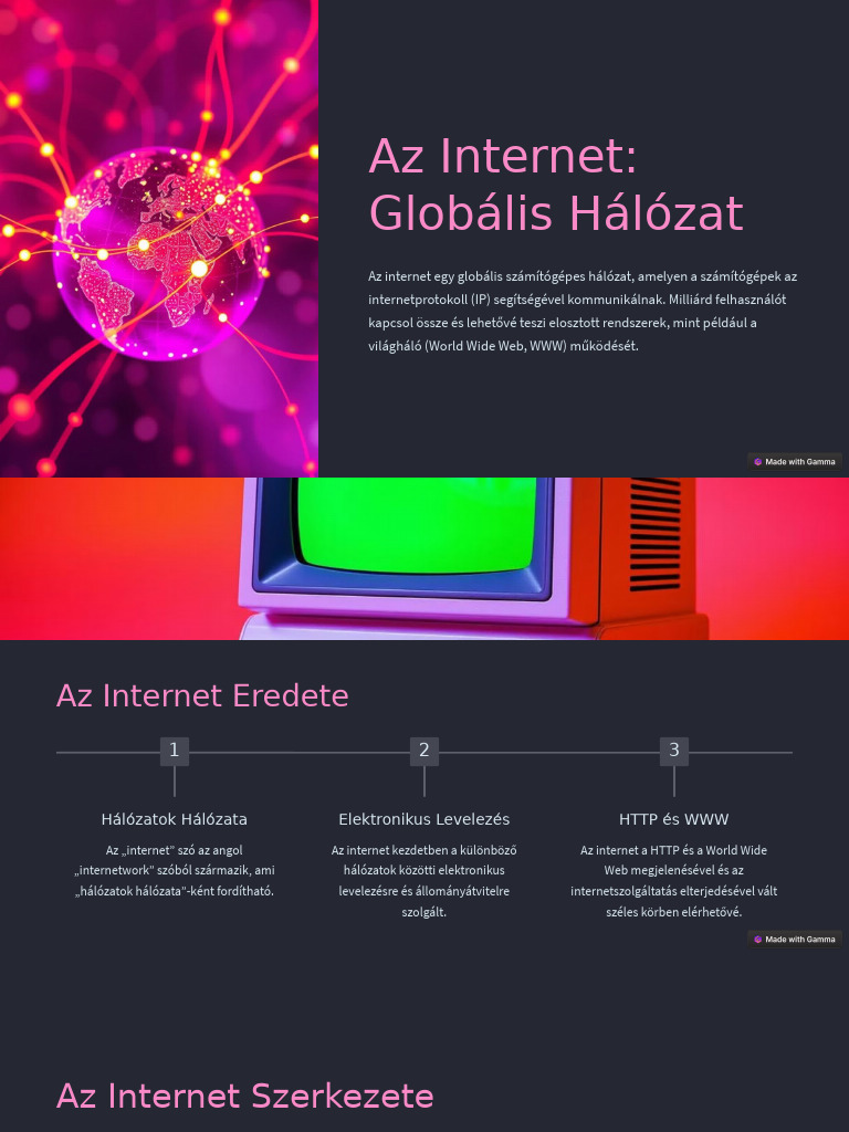 Az Internet Globalis Halozat | PDF