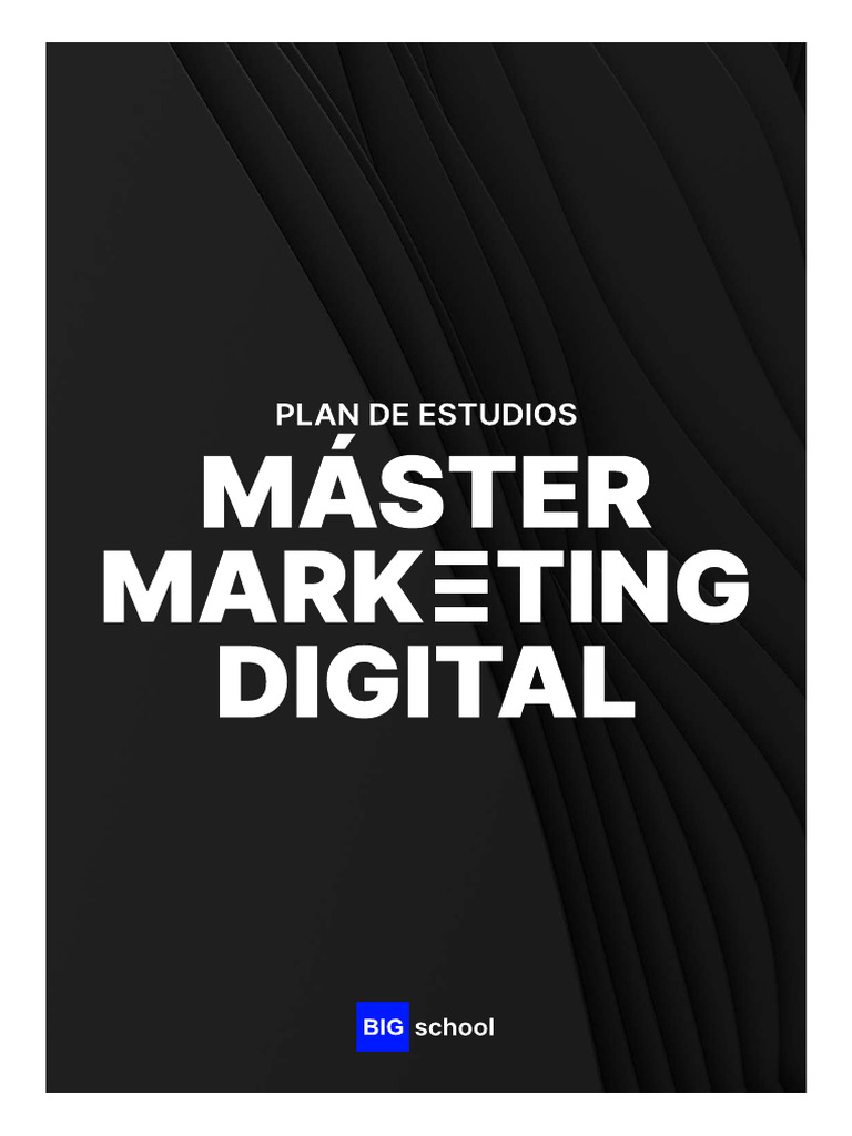 Máster en Marketing Digital 2025 | PDF | Redaccion | Marketing de ...