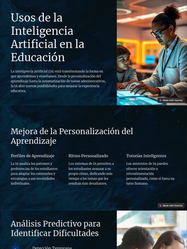 IA en Educación: Mejora y Automatización | PDF | Inteligencia ...