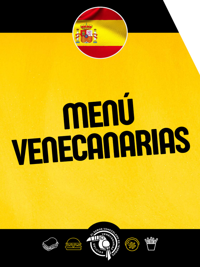 ESPANÌ OL MenuÌ Venecanarias | PDF | ensalada | Salsa de tomate
