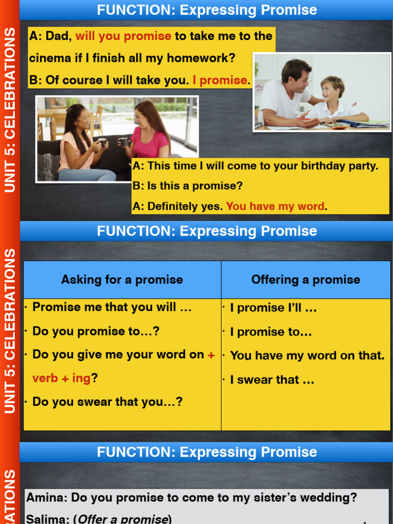 Expressing Promises in Conversations | PDF
