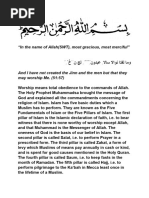 Basic Niyat Transliteration For Prayer | PDF | Worship | Semitic Words ...